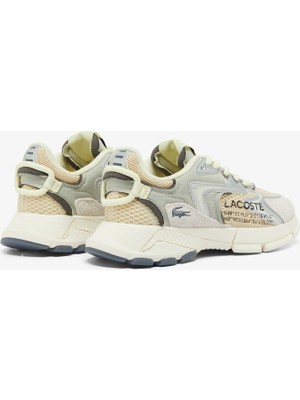 Lacoste L003 Neo Kadın Bej Sneaker 748SFA0082 Agm
