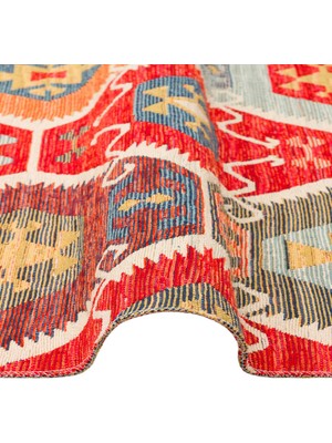 Eko Halı Soraya  Nomad Nmd 06  Red  Otantik  Kilim