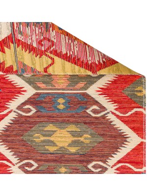 Eko Halı Soraya  Nomad Nmd 06  Red  Otantik  Kilim