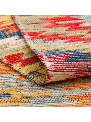 Eko Halı Soraya  Nomad  Nmd  07  Terra  Otantik  Kilim