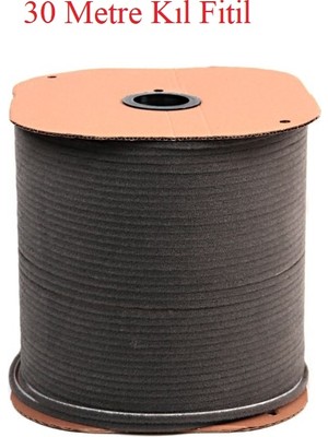 Sürme Sürgülü Sineklik ve Cam Balkon Kıl Fitil 30 Metre ( Taban 6,7 x Yükseklik 7 mm )