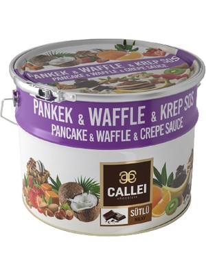 Callei Chocolate Callei Sütlü Ekstra Waffle & Krep Sosu 10 kg