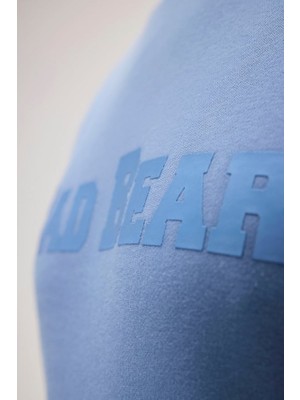 Bad Bear Erkek Mavi Marlow Crewneck Sweatshirt 24.02.12.009-C136