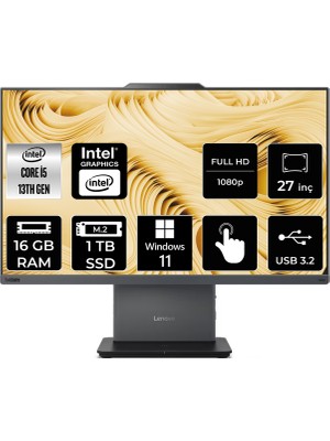 Lenovo Thinkcentre Neo 50A Intel Core I5 13420H 16GB 1tb SSD 27" Fhd W11P Multi-Touch All In One Bilgisayar 12SA0014TRP388