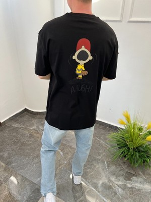 Nomarc Aaugh Siyah Tshirt