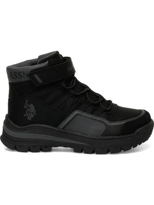 U.S. Polo Assn. CARL HI JR 4PR Siyah Erkek Çocuk Outdoor Bot