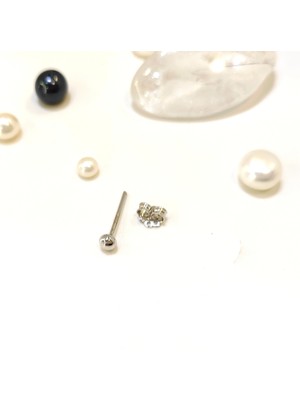 Altın Ofisi Tekli 3.3mm Nokta Top Vidalı Küpe 14 Ayar Altın Hd Videolu