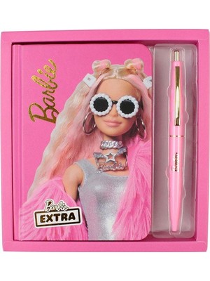 Nakkaşhane Dolphin Barbie Hatıra Defteri+ Tükenmez Kalem Kutulu Set Pembe