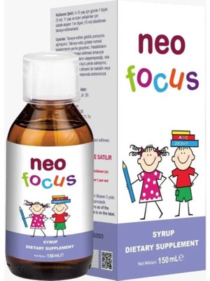 Neo Focus Odak&dikkat Şurup Vitamin