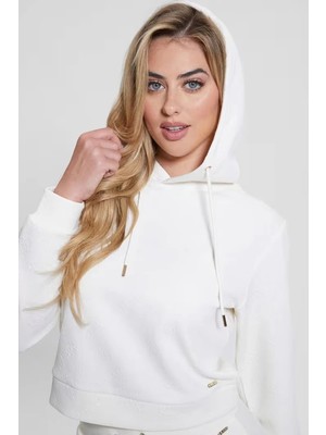 Guess Peony Logo Hoodıe Sw