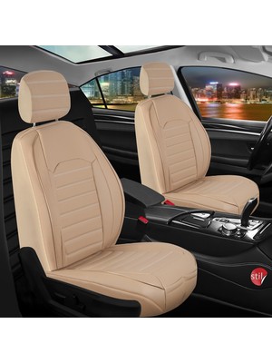 Kepmorpho 
honda Legend Lüx Oto Koltuk Kılıfı Ön Arka Takım Orijinal Serisi Bej