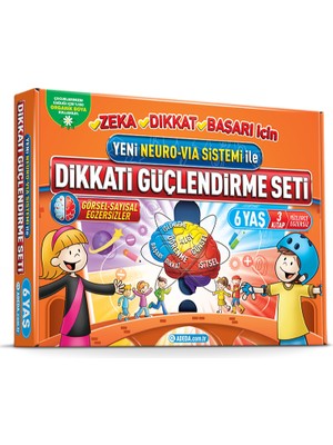 Adeda Yayıncılık Dikkati Güçlendirme Seti 6 Yaş - Osman Abalı
