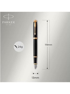 Parker Im Duo Dolma-Tükenmez Kalem Seti Siyah Gt 2093216