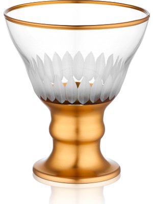 Decorium Sunflower 255 ml 6 Parça Cam Dondurmalık 9-01150035