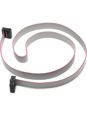 Roboyol Store 70CM 10 Pin Idc Flat Kablo Ribbon Isp Avr Arm Swd Jtag Programlam