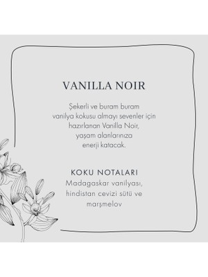 Bella Maison Vanilla Noir Koku Seti