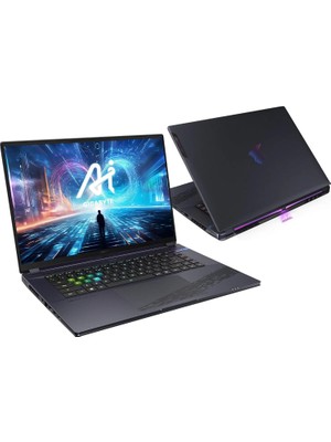 Gigabyte Gigabyte aorus 16X Intel Core  I7-13650HX 96GB Ddr5 512GB SSD 8gb Rtx 4060 16″ Wqxga 3ms 165Hz WIN11HOME Gaming (Oyuncu) Notebook 9KG-43TRC54SH22+ZETTAÇANTA