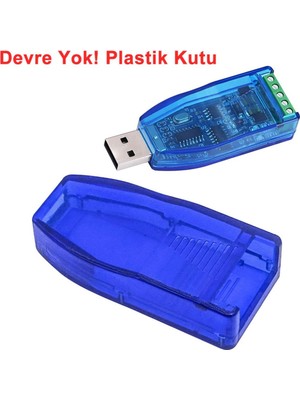 Roboyol Store Plastik USB RS485 Devre Kutusu Şeffaf Elektronik Proje Ürün RS232 RS485 Shell Voltmetre Ampermetre