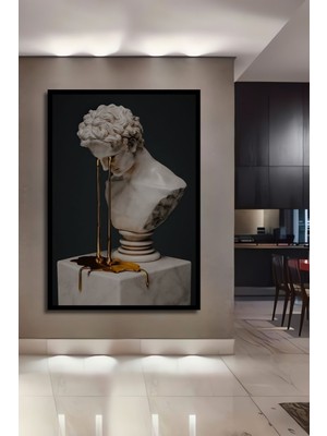 Teona Ahşap 3 Boyutlu Tropikal Doğa Manzara Temalı Ahşap Tablo Çerçeve Görünümlü Dikey Duvar Dekorasyon Tablosu