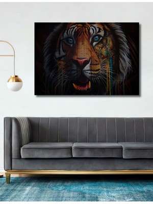 Dekoratif Dekoratif Tasarımlı Dijital Baskılı Ahşap Tablo Şık Yatay Duvar Dekorasyon Tablosu