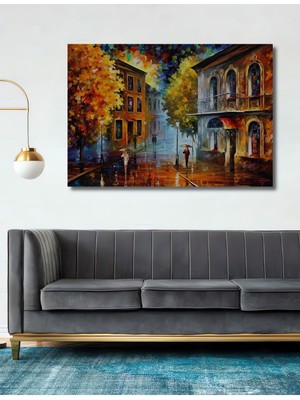 Teona Ahşap Dekoratif Sonbahar Sanatsal Duvar Ahşap Tablo Şık Yatay Duvar Dekorasyon Tablosu