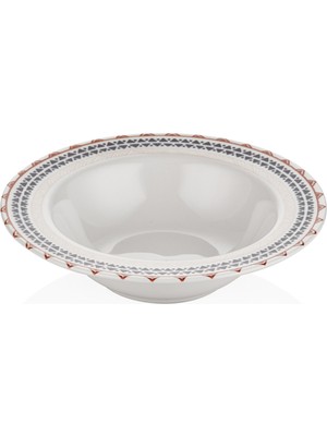 Decorium Ethnic 17 cm 6 Parça Porselen Kase 9-01070015