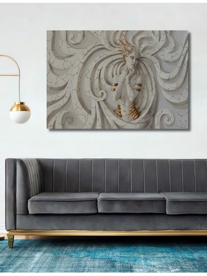 Teona Ahşap Dekoratif Soyut Resimleri Duvar Dekorasyon Ahşap Tablo Şık Yatay Duvar Dekorasyon Tablosu