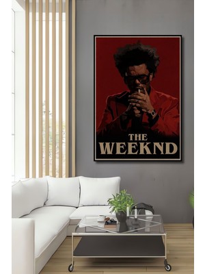 Teona Ahşap Dekoratif Dikey Weekend Poster Duvar Tablo Ahşap Dikdörtgen Tablo