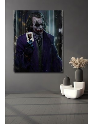 Teona Ahşap Dekoratif Dikey Joker Duvar Tablo Ahşap Dikdörtgen Tablo