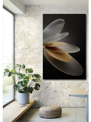 Dekoratif Dikey Modern Düşen Kapaklar Tasarım Duvar Tablo Ahşap Dikdörtgen Tablo