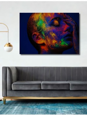 Dekoratif Soyut Resimleri Duvar Dekorasyon Ahşap Tablo Şık Yatay Duvar Dekorasyon Tablosu