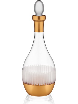 Decorium Sunflower 35 CM850 ml Cam Şarap Şişesi 9-01040011