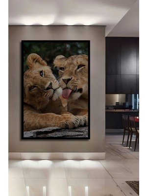 Teona Ahşap 3 Boyutlu Tropikal Doğa Manzara Temalı Ahşap Tablo Çerçeve Görünümlü Dikey Duvar Dekorasyon Tablosu