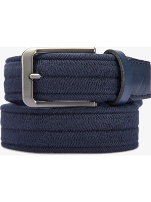 Nautıca Erkek Lacivert Desenli Kemer 37NU05X012T.4NV