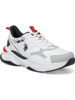 U.S. Polo Assn. Solıdar 4pr Beyaz Erkek Sneaker