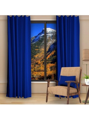 Dhm Perde Parlement Blackout Karartma Perde Güneşlik Pilesiz Extraforlu Düz Dikim