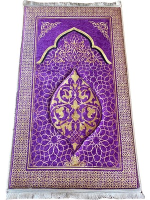 Sajda Mirage 3 CM Kalın Süngerli Seccade Kabartmalı Diz Ağrıtmaz Namazlık - 70x120 cm