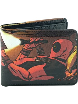 Perabags Deadpool Baskılı Erkek Cüzdanı