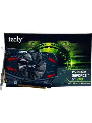 İzoly GT740 4GB Ekran Kartı 128 Bit GDDR5 Fanlı Soğutma ile Yüksek Performanslı HDMI Çıkışı