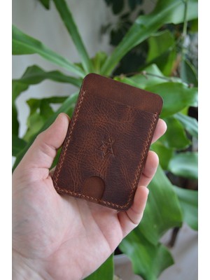 Oh Deer Leather El Yapımı  Minimal Kartlık