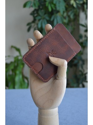 Oh Deer Leather El Yapımı  Minimal Kartlık