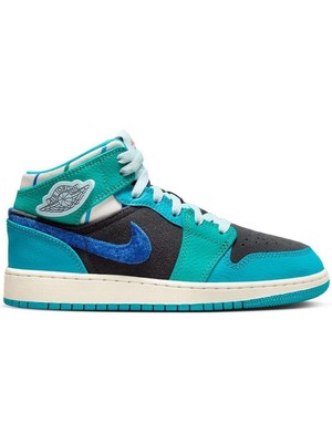 Nike Air Jordan 1 Mid Sneaker School FJ9482-004 Spor Ayakkabı