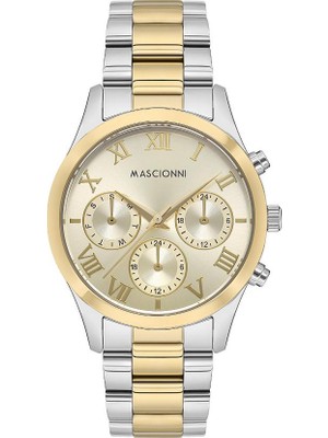 Mascionni M.1.2169.04 Metal Kordonlu Metalik Renk Kadın Kol Saati