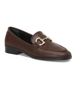 Butigo 24K-516 4pr Bordo Kadın Loafer