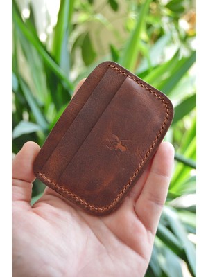 Oh Deer Leather El Yapımı  Kartlık/cüzdan