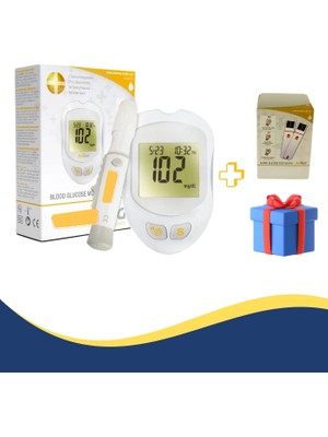 Aps Seker Ölcüm Cihazı Yüksek Kalite Seker Ölçüm Cihazı 1 Kutu (50 Adet ) Strip Hediyeli