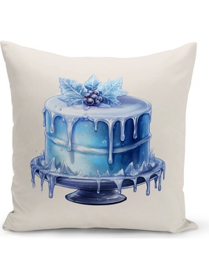 Bertille Home Yılbaşı Serisi Çift Tarafı Dijital Baskılı Kırlent Kılıfı (Christmas Noel Cushion Cover)