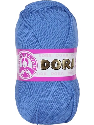 Ören Bayan 1 Adet Dora El Örgü Ipi Yünü 100 gr 015 Mavi