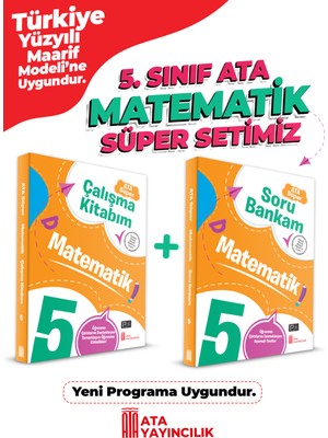 5. Sınıf Matematik Süper Set Soru Bankam + Çalışma Kitabım