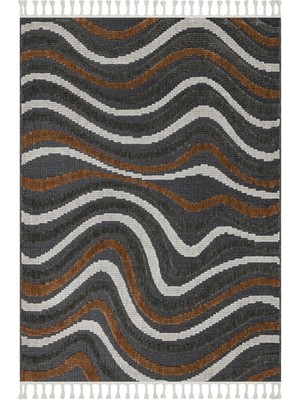 Amiral Halı Sunrise Kilim S2210 Grey Rose